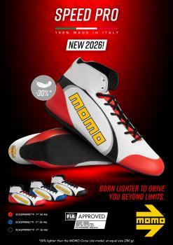 Preview: MOMO SPEED PRO BOOTS WHITE-RED Size 38